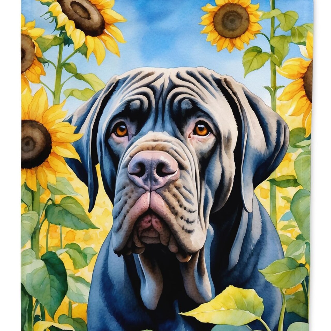 Edge Collections - Multicolor - Christmas Snow Scene Outdoor Porch Banner Flag - 1 Piece